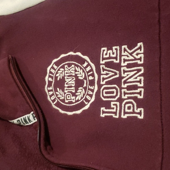 Victoria's Secret PINK Half-Zip - Picture 3 of 7